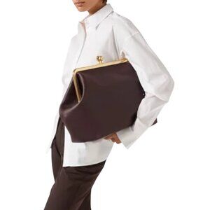 COACH OVERSIZED FRAME KISSLOCK BAG NEW